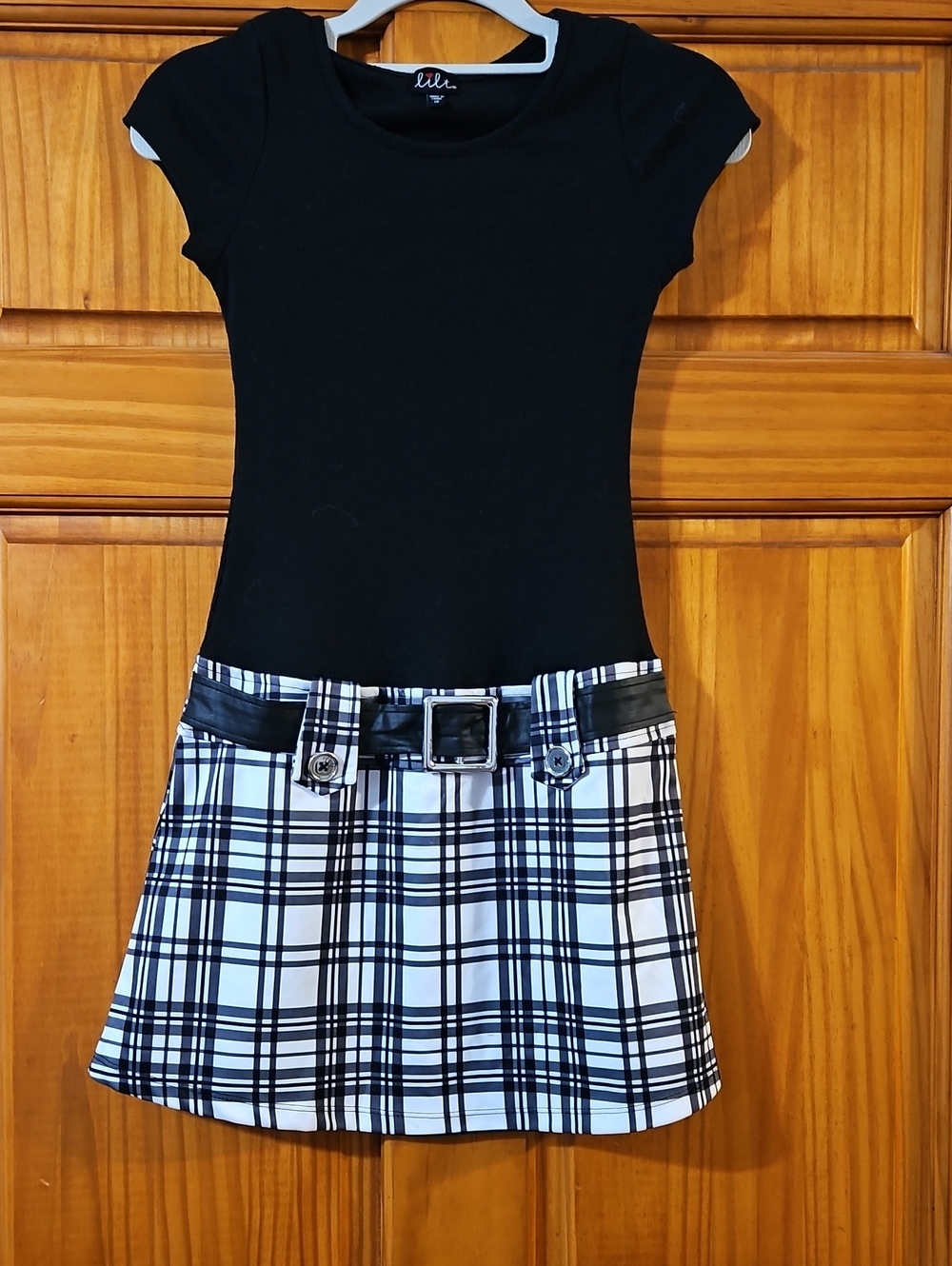 Girls Lilt brand Dress with decorative belt